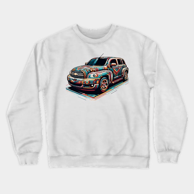 Chevrolet HHR Crewneck Sweatshirt by Vehicles-Art